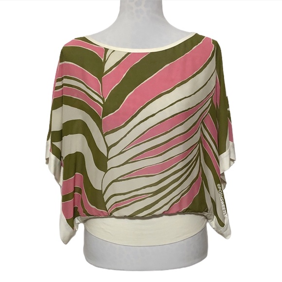 Trina Turk Tops - Trina Turk Silk Printed Blouse